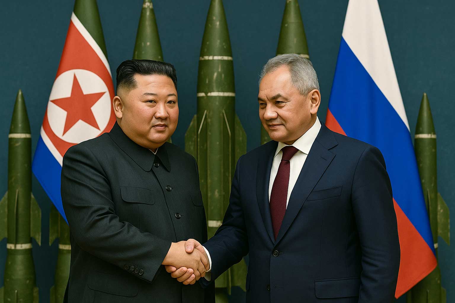 La Corea del Nord avrebbe spedito alla Russia circa nove milioni di munizioni e missili per lanciarazzi multipli nel 2024
